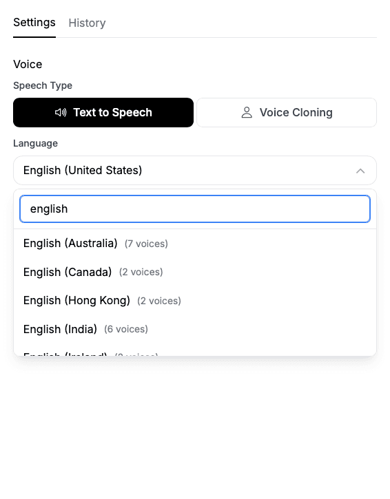 Choose Language
